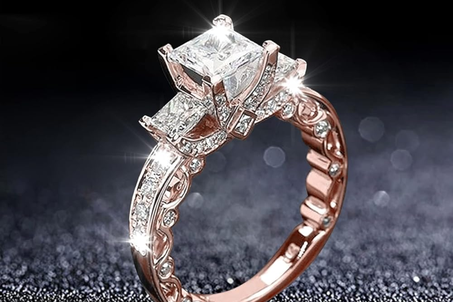 blue sapphire ring