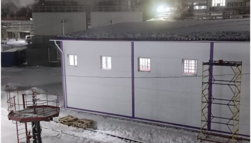 односкатные прямостенные ангары