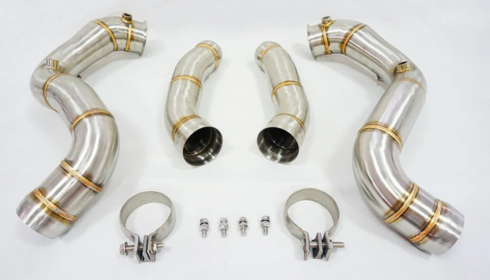 mercedes a45s decat downpipe